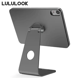 Lululook Magnetischer Ständer Tablet-Halter für iPad Mini 7 6, verstellbare Desktop-Halterung, Magnet-Aluminium-Ständer für Apple iPad Mini7 6