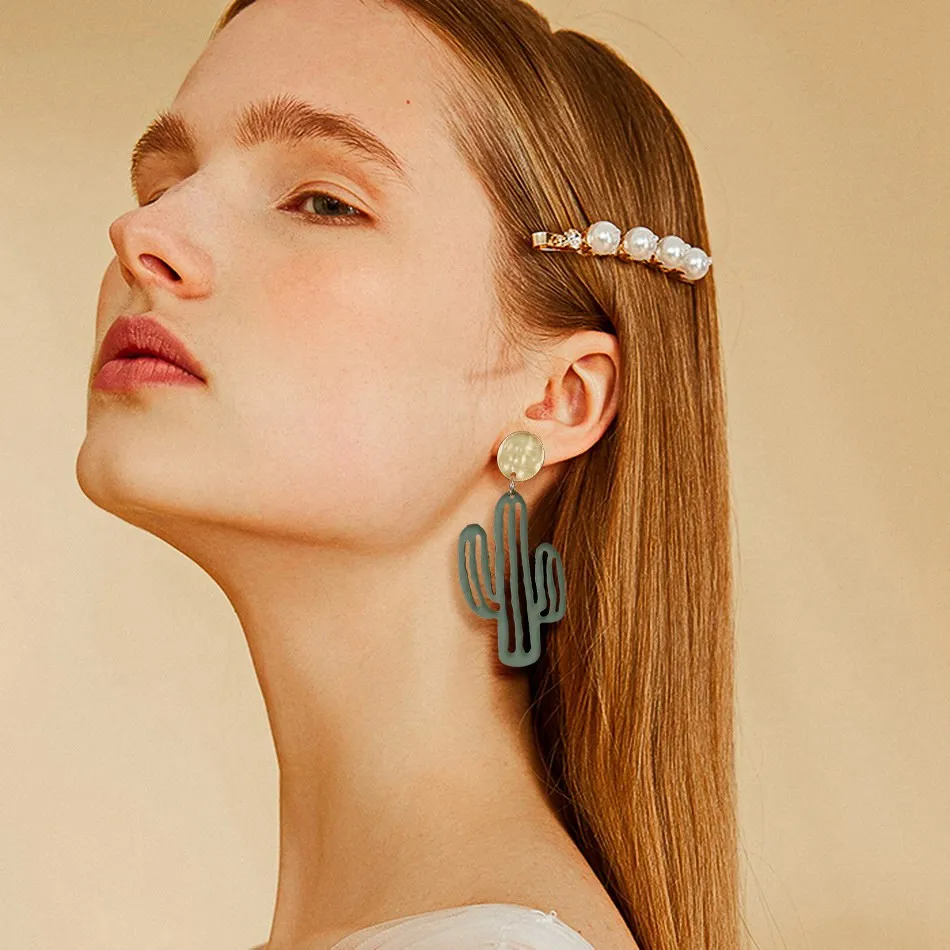 Match-Right Women Statement Big Hanging Earrings Long Dangle Cute Korean Drop Earrings Pendant Female Jewelry amazing price
