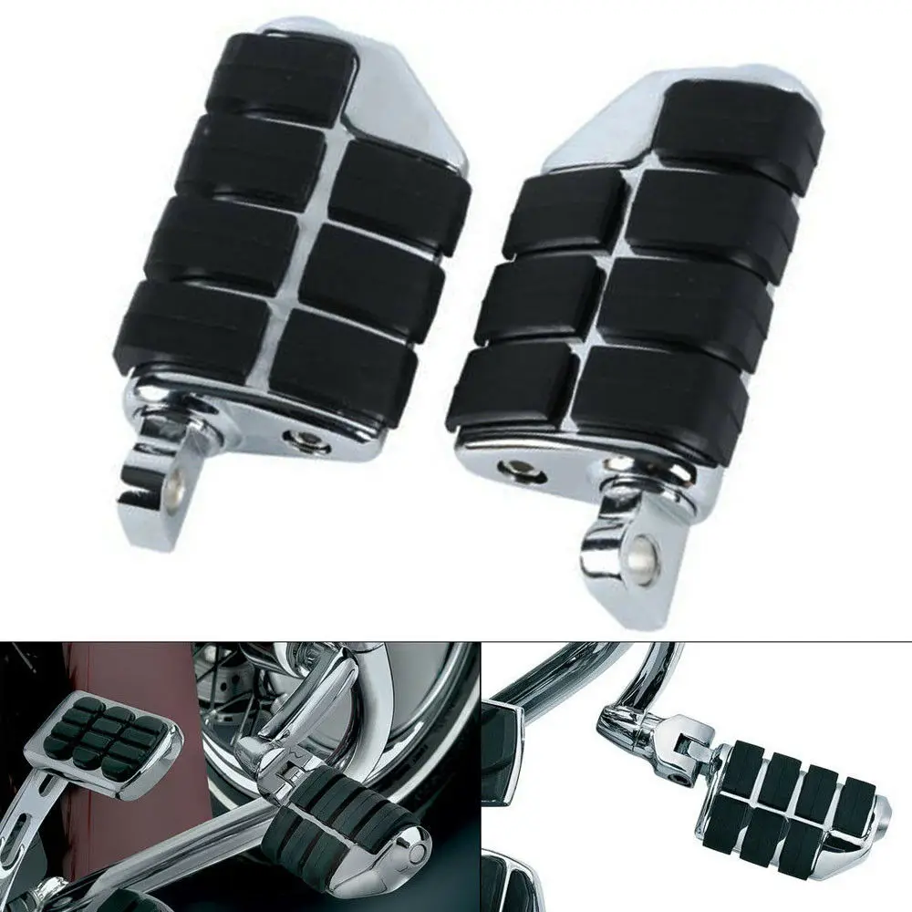 

Motorcycle Male Mount Foot Pegs Footrests For Harley Touring Sportster Softail Dyna Super Wide Glide Low Rider Road Street FLHX