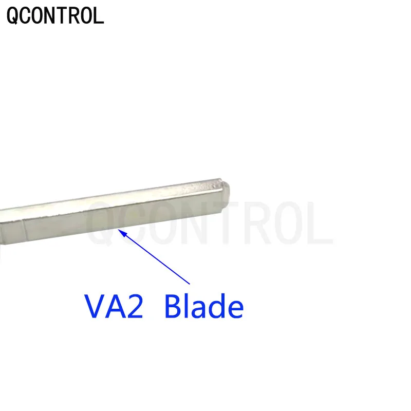 QCONTROL klucz zdalny PCF7941 dla PEUGEOT Expert Partner 207 307 308 407 807 CC SW CE0523 ASK/FSK VA2 /2 przyciski