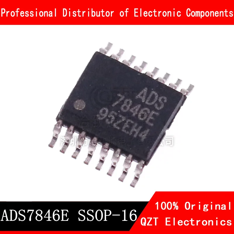 

10pcs/lot ADS7846E ADS7846 7846 SSOP-16 new original In Stock