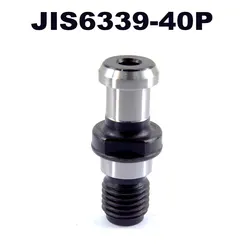 JIS JIS6339 40P Pull Stud Retention Knobs Studs Coolant Meteic Thread M16 CNC Machine Tools Machinery Screw