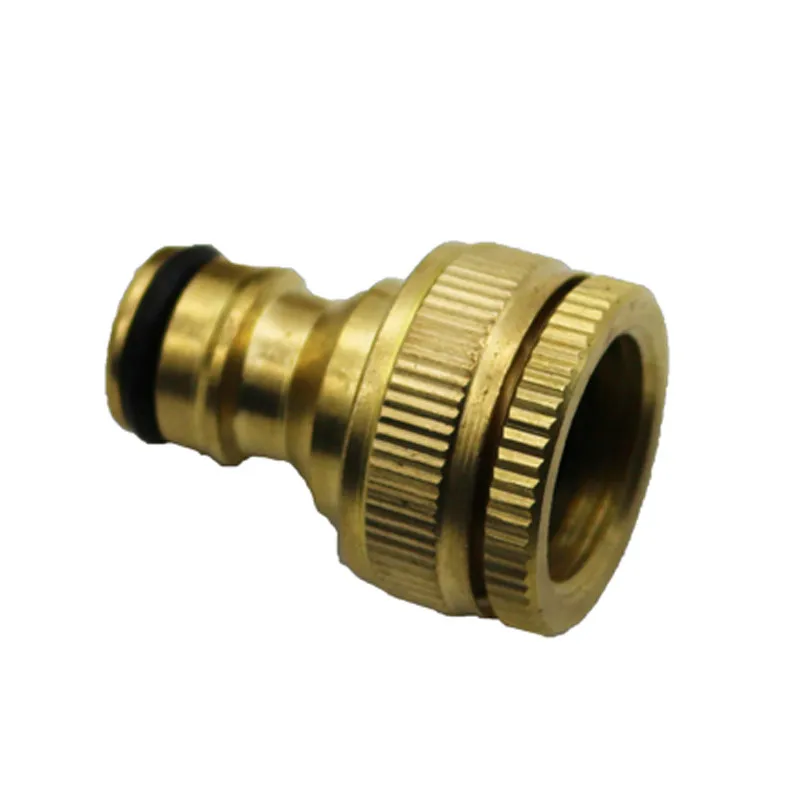 

Pure Brass Faucets Standard Connector Washing Machine Gun Quick Connect Fitting Pipe Connections 1/2 "3/4" 16mm Hose