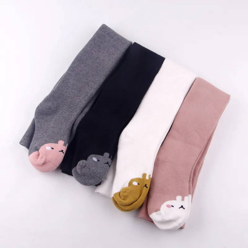 

Kids Girl Tights Baby Stockings Autumn Tights Winter For Children Pantyhose Cotton Pants Candy Color Cute Girls Trousers Hot