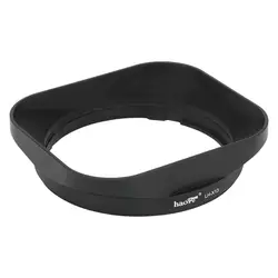 Haoge LH-X13 Metal Square Lens Hood for Fujifilm XF 18-55mm F2.8-4.0 R LM OIS FUJI 18-55 14mm/2.8 lens