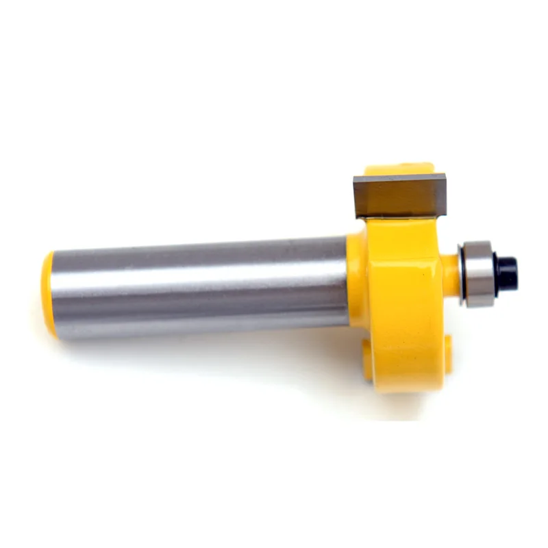 2 pezzi 12mm codolo 1/2 "punta del Router di Rabbet con 6 cuscinetti regolabili fresa a tenone frese in metallo duro punte per legno legno