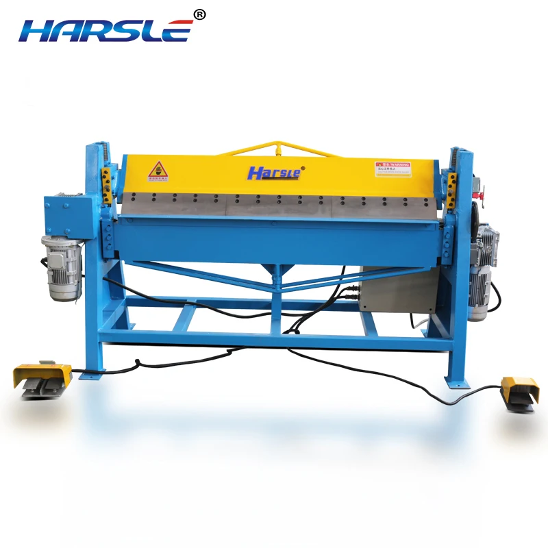 HARSLE Electric folding machine for thin plate