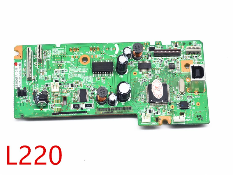 MainBoard For Epson L220 L355 L100 L210 L565 L550 L300 L110 L455 L555 L380 L383 L350 L351 L200 L360 Printer Mother Board