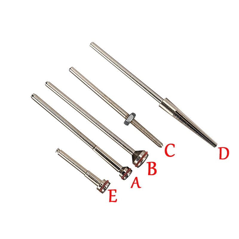 10 PCS  2.35mm  Dental Lab Polishing Shank Mandrel Burs for Rotary Tool Shank Mandrel Burs