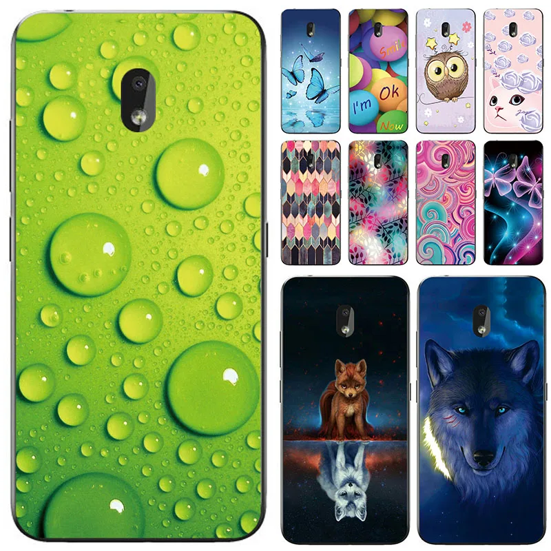 Fashion Phone Skin for Nokia 2.2 Cover Silicone Soft TPU Protective Phone Cases Coque