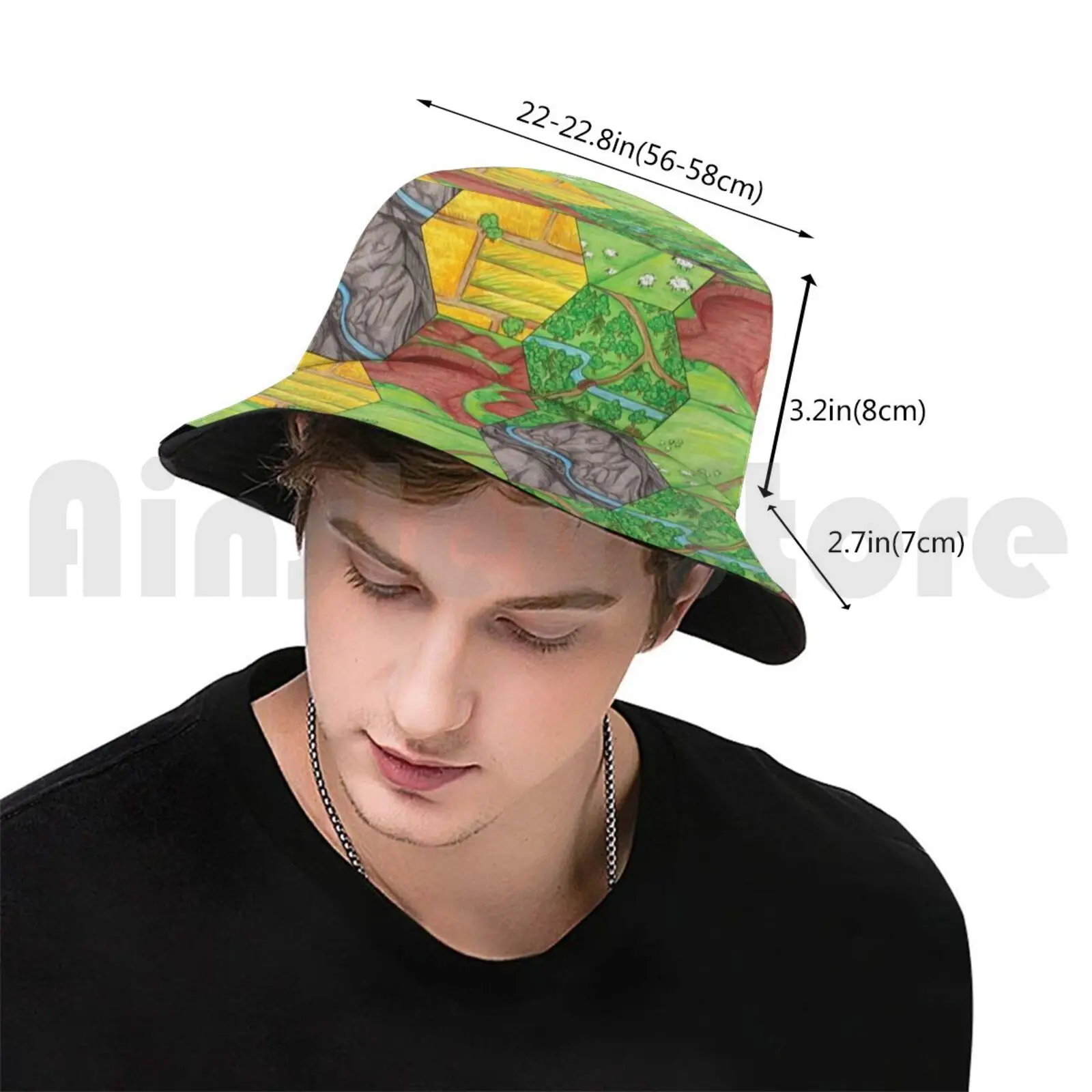 Settling Down Sun Hat Foldable UV Protection Catan Settlers Of Catan Settlers Games Game Board Game Cities And Knights