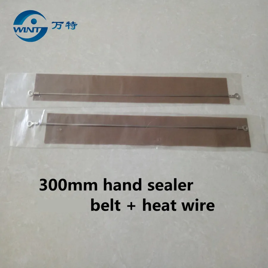 300mm Impulse Sealer Spare Parts Sealing Belt With Heat Wire Accessories For Bag Packager