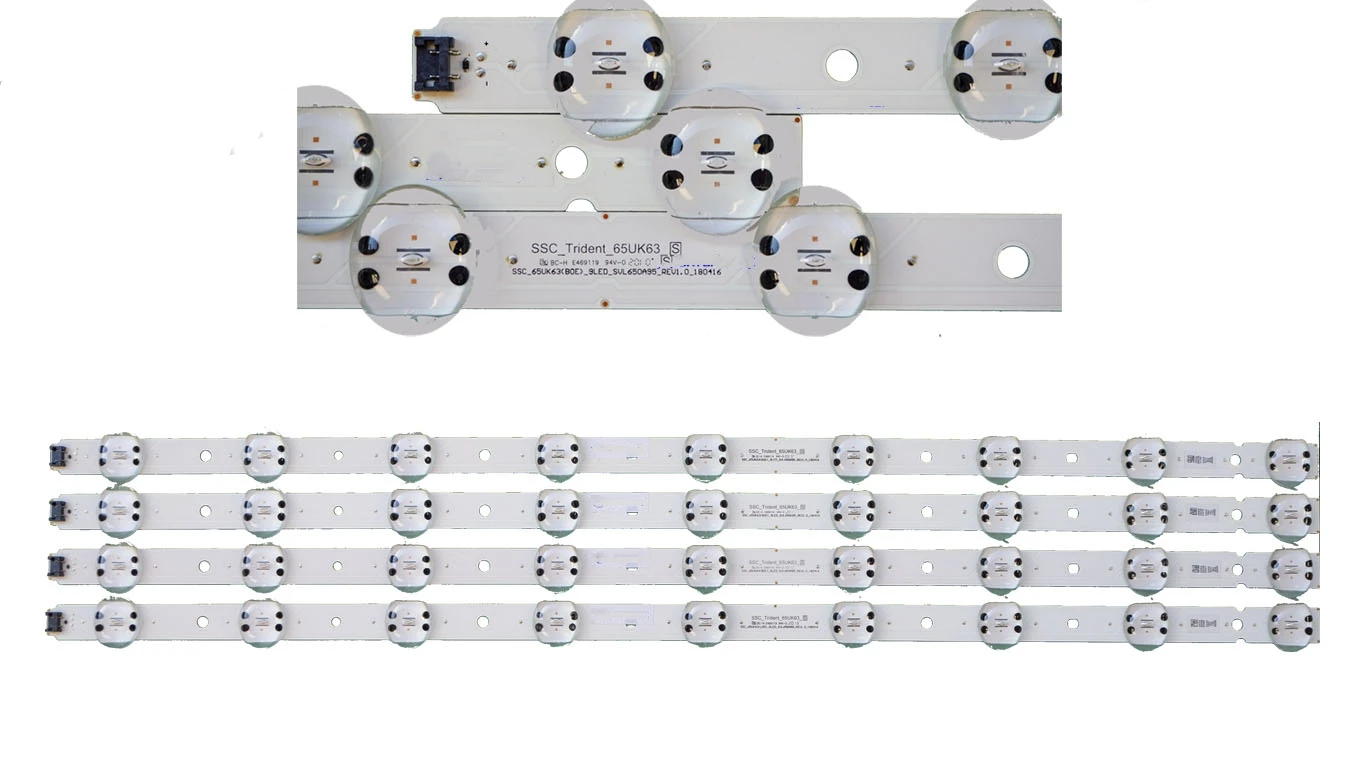 LED Backlight Strip for 65UK6300 65UK6400 65UK6470PLC 65UK6400PLF 65UK6300PUE 65UK63_9LED_SVL650A95 EAV64013801