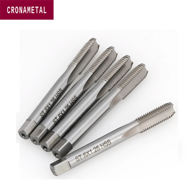2PC HSS STI thread tap Metric Machine Screw Recoil Helicoil Tap for through hole Screw Thread Insert STI Tap