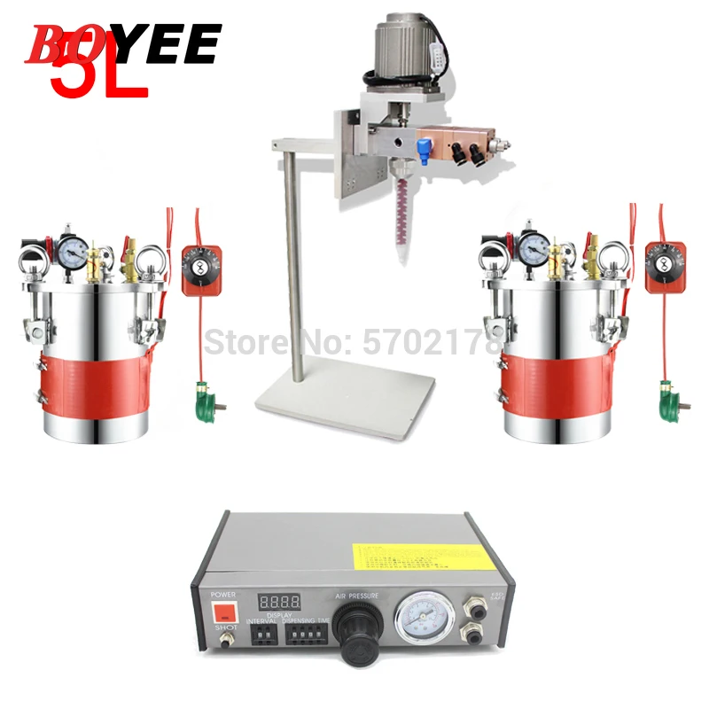 

The factory supplies AB glue automatic filling machine epoxy resin polyurethane electronic silicone dispenser with 5L barrel