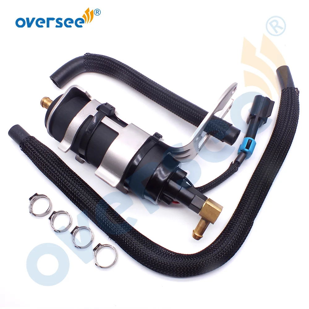 8M0047624 Fuel Pump Mercury Mariner Outboard Motor Parts 8558432 Low Pressure Fuel Pump With Stainless Bracket