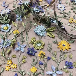 고품질 자수 직물 프렌치 튤 그물 레이스/아프리카 나이지리아 원단, 이브닝 드레스 파티 드레스 숙녀용