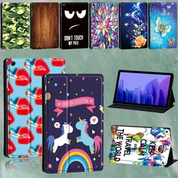 Tablet Case for Funda Tablet Samsung Galaxy Tab A7 2020 SM-T500 SM-T505 10.4 Inch PU Leather Stand Cover + Free Stylus