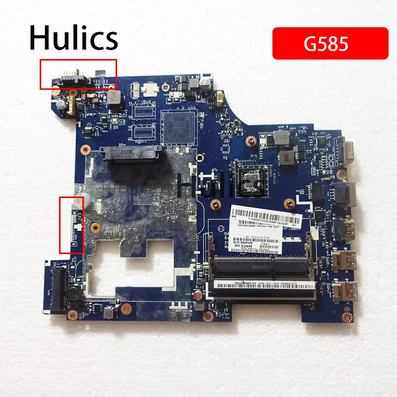 Hulics Used For Lenovo G585 Laptop Motherboard QAWGE LA-8681P DDR3 Mainboard