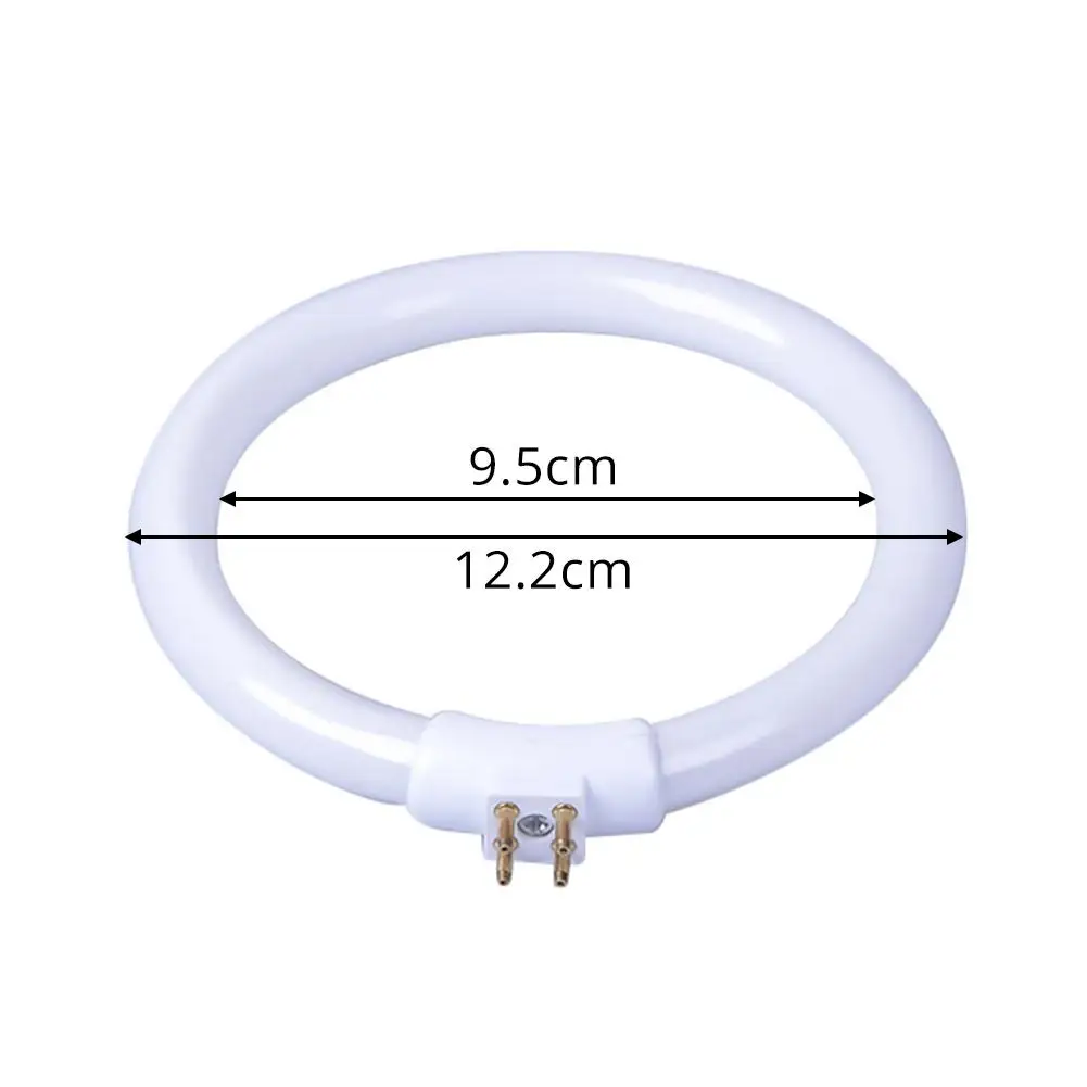 원형 환형 튜브, 4 핀 방지 램프 전구, 형광 링 램프, 백색 튜브, 4 핀 LED 조명 액세서리, 11W T4