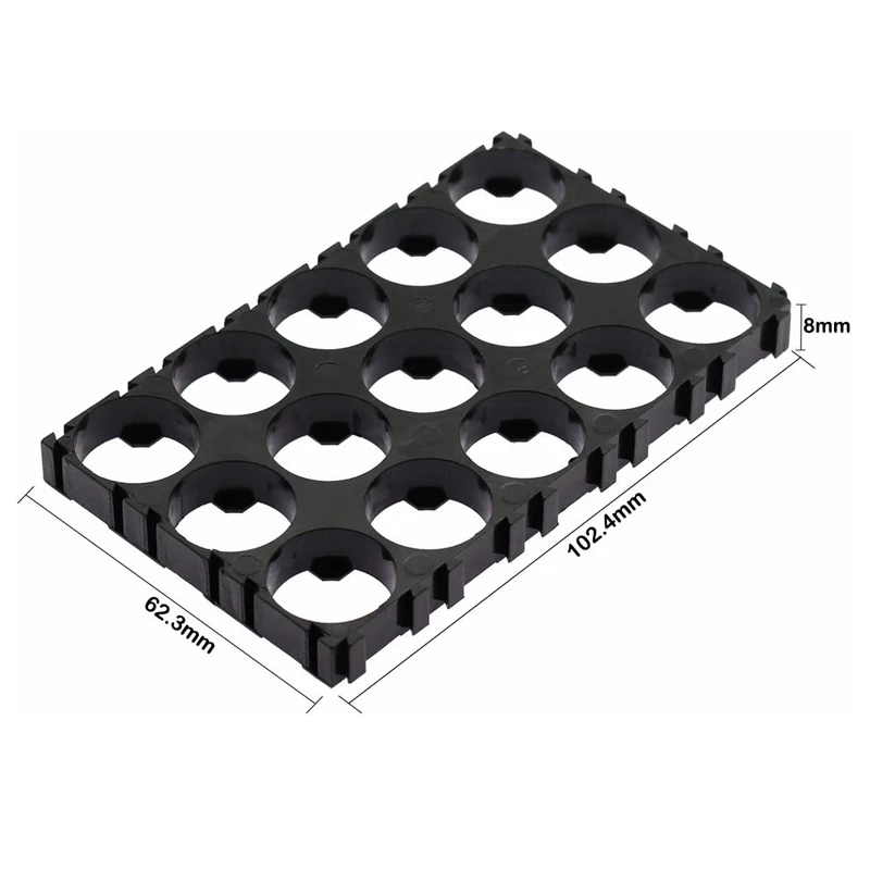 Aokin 18650 Battery Holder 3x5 4x5 Cell 18650 Batteries Spacer Holders Radiating Plastic Holder Bracket For Diy Battery Pack