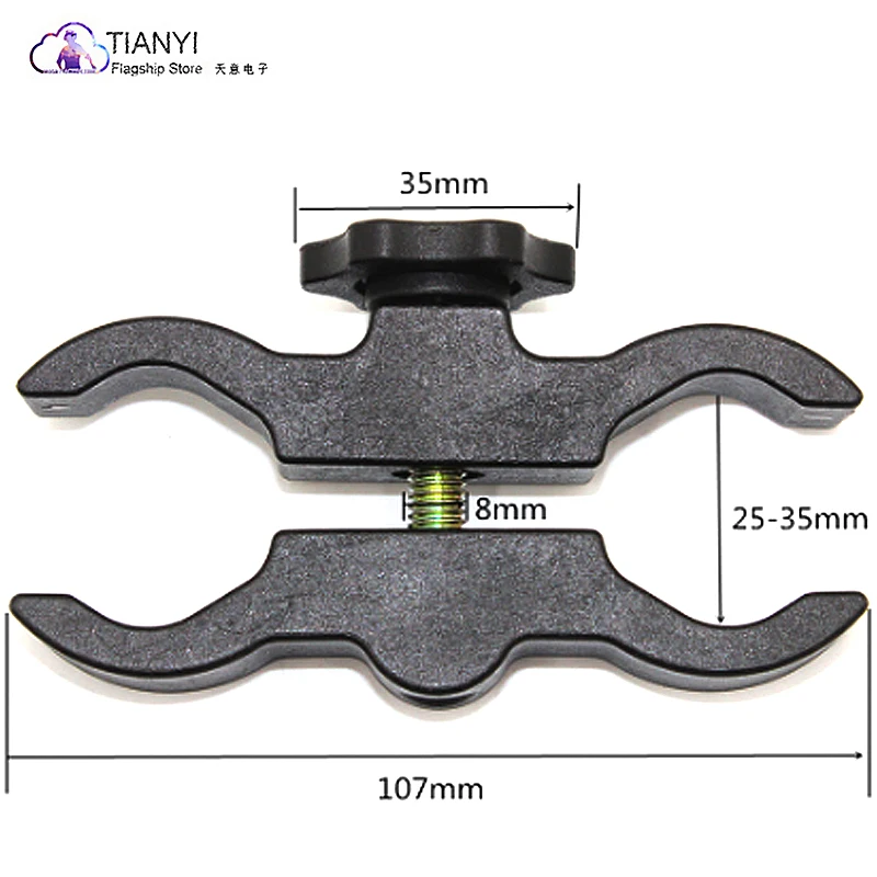 25MM-30MM fucile canna portata strumenti di montaggio morsetto Clip per visione notturna IR torcia montaggio su guida telescopio mirino Laser caccia