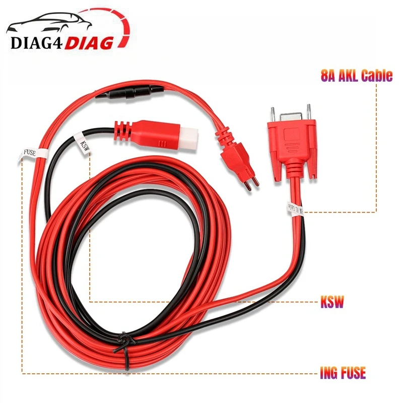 Car Diagnostic Cables for Autel for Toyota 8A Non-Smart Key Adapter All Keys Lost Adapter Work with APB112 and G-Box2 G-BOX3