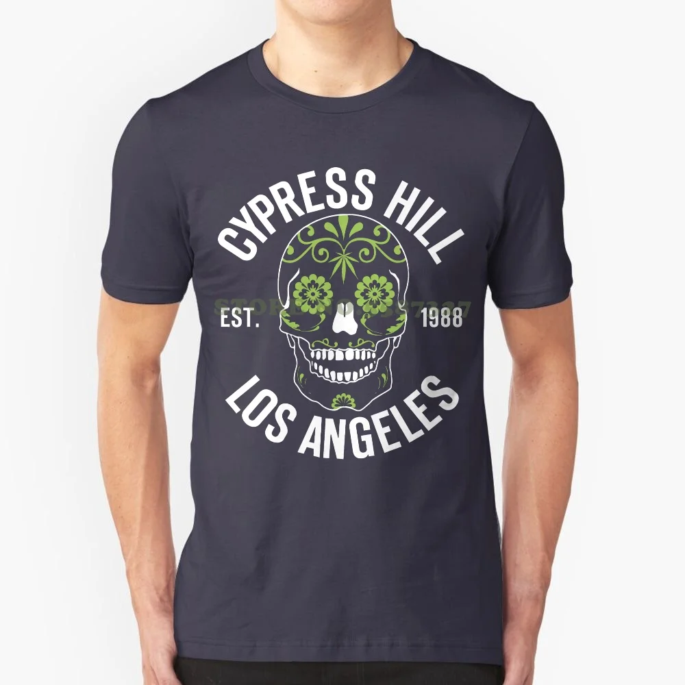 T Shirt Men Fashion Officially Licensed Cypress Hill-Sugar Skull 3xl , 4xl , 5xl Men's T Shirt