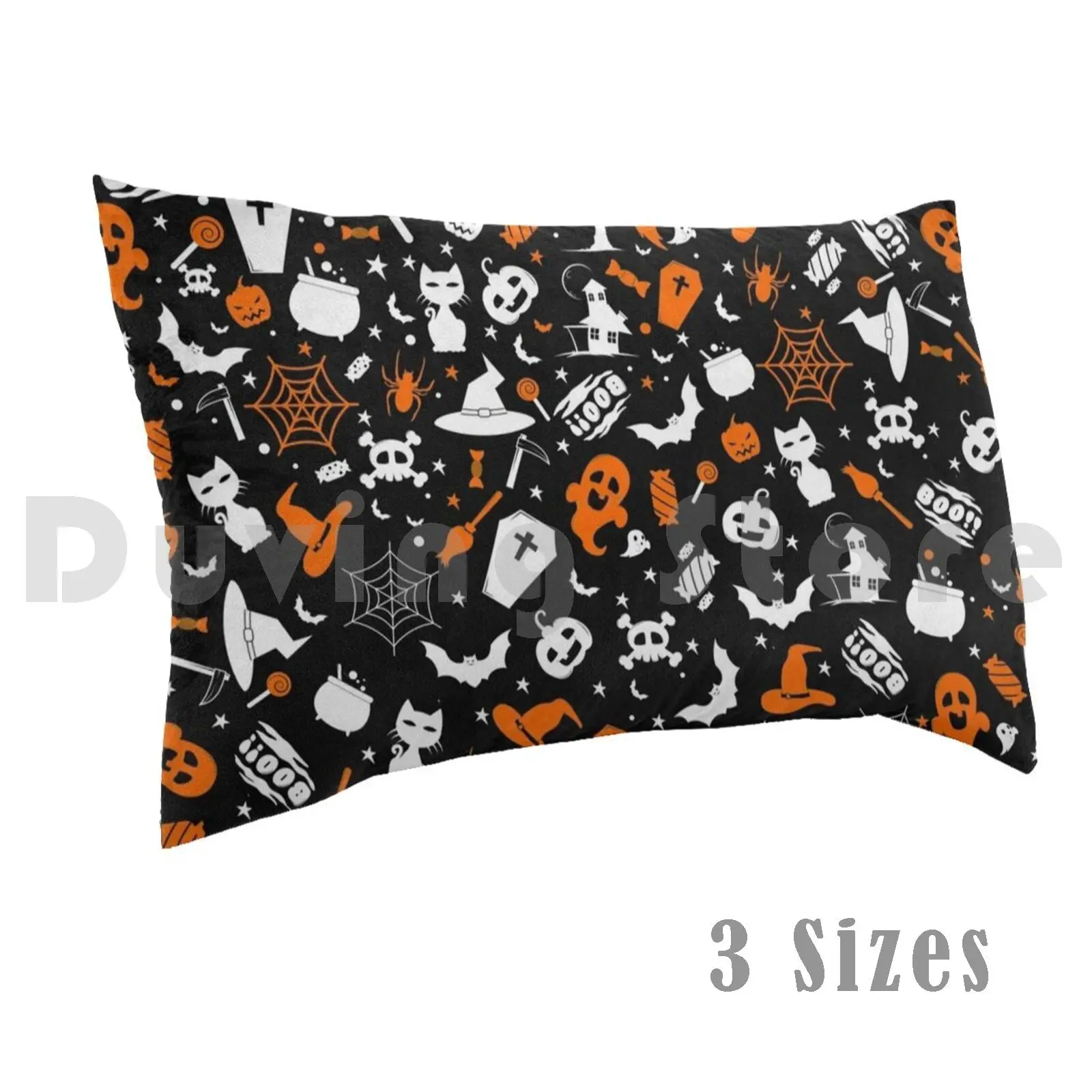 Halloween Inspired Pillow Case DIY 50*70 Halloween Halloween Scary Spoopy Pumpkin Funny Halloween Spoopy