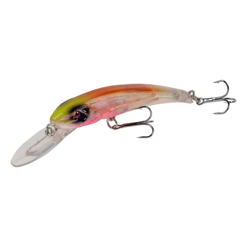 9cm 6g Floating Minnow Fishing LureHard Crankbait Long Lip Rattling Wobblers Artificial Bait Trolling Bass Isca Carp Fishing