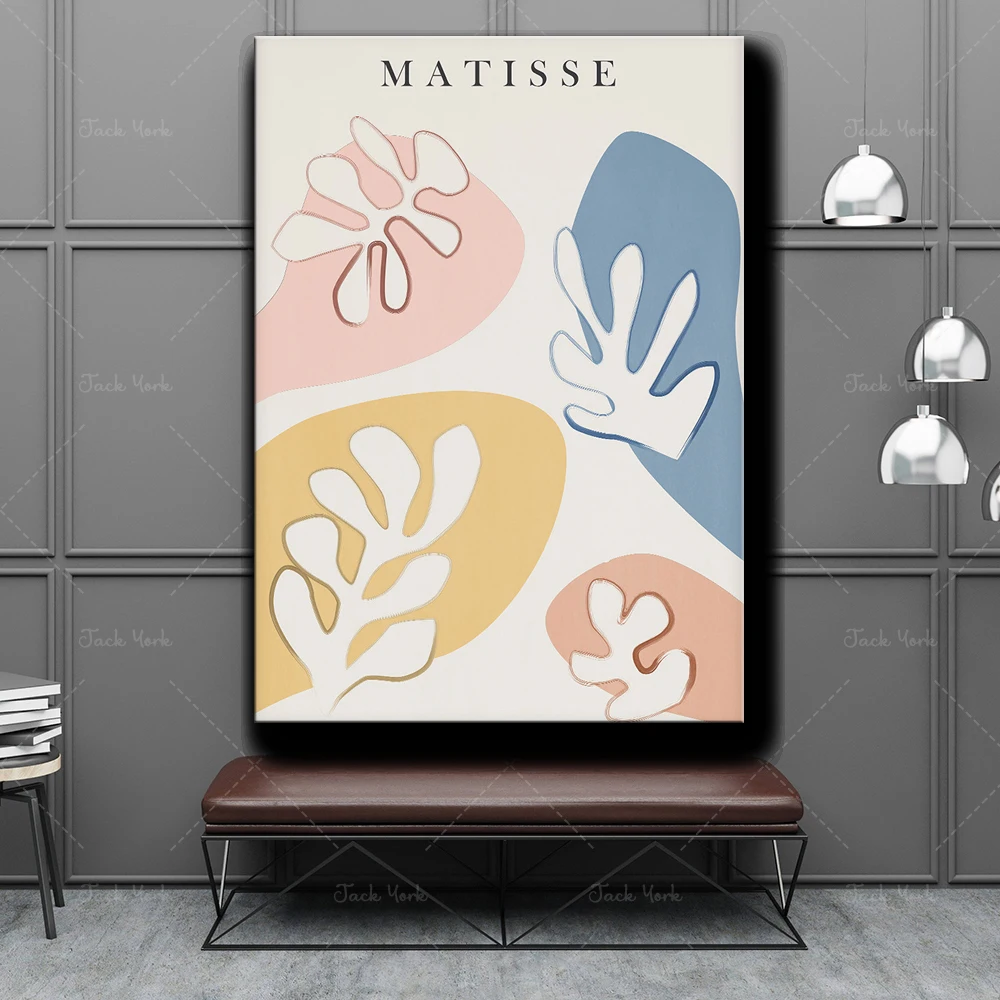 Henri Matisse Leaf Print, Matisse Art Print, Matisse the cut outs, Matisse poster, Matisse art Poster, Henri Matisse Exhibition