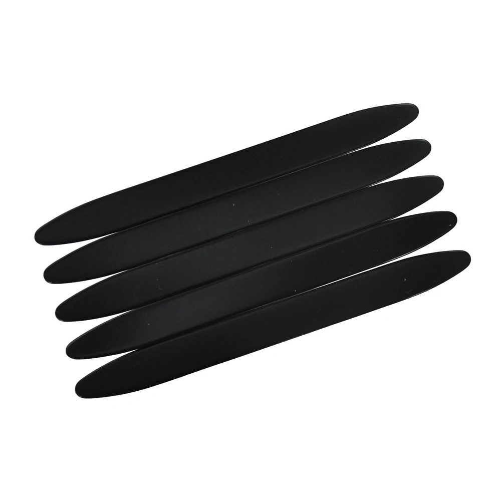 10Pcs Medium 0.71mm OUD Picks Celluloid Picks Plectrums Strips For Oud Ud Reeshe Solid Black