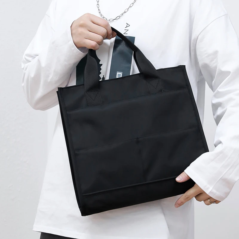 Man Shoulder Bag High Quality Male Tote Handbag Waterproof Light Nylon Business Travel Crossbody Top-handle Bag