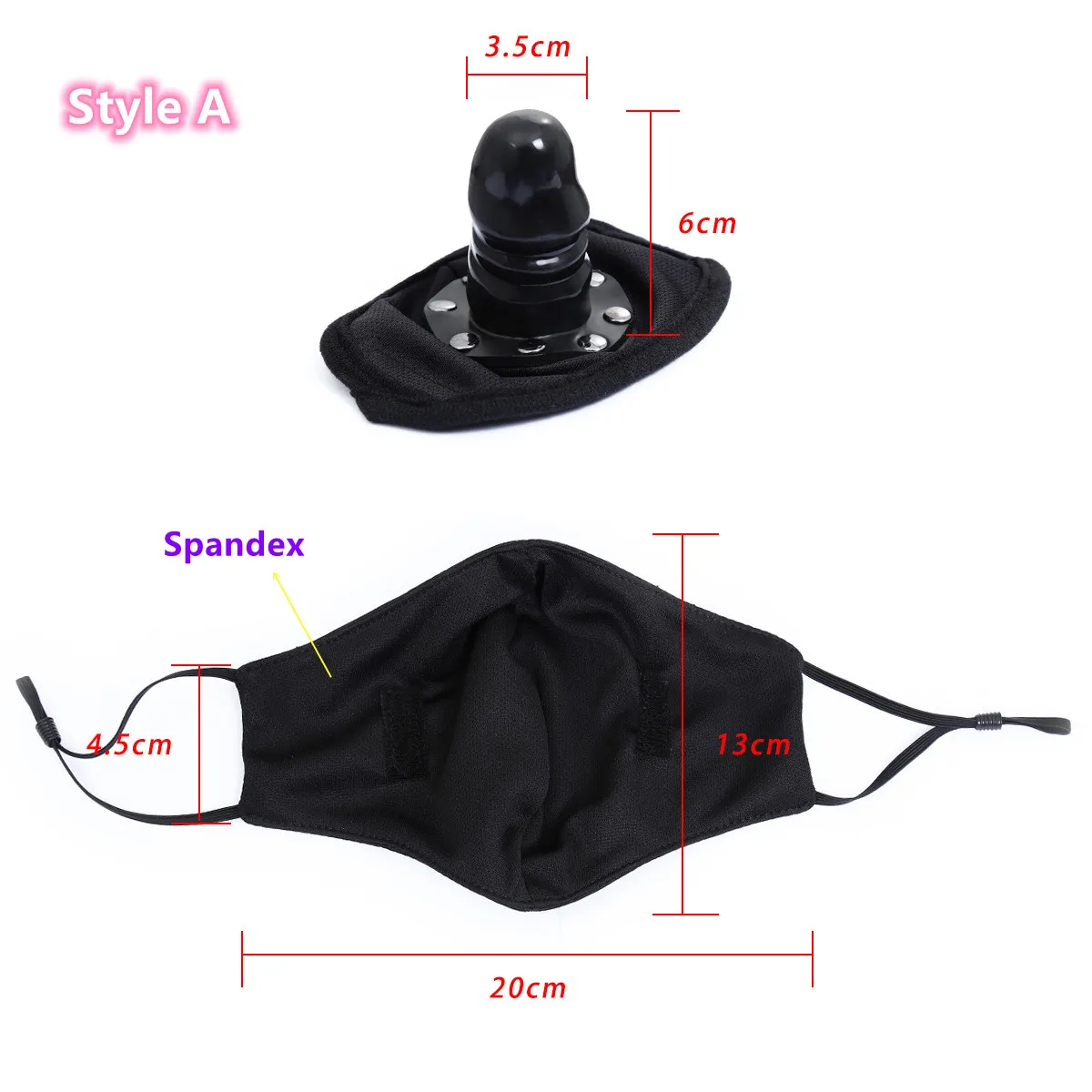 Exotic Accessories of Silicone Strap On Penis Slave Open Mouth Gag Sex Mask for Couples Bdsm Bondage Harness Fetish Erotic Toys