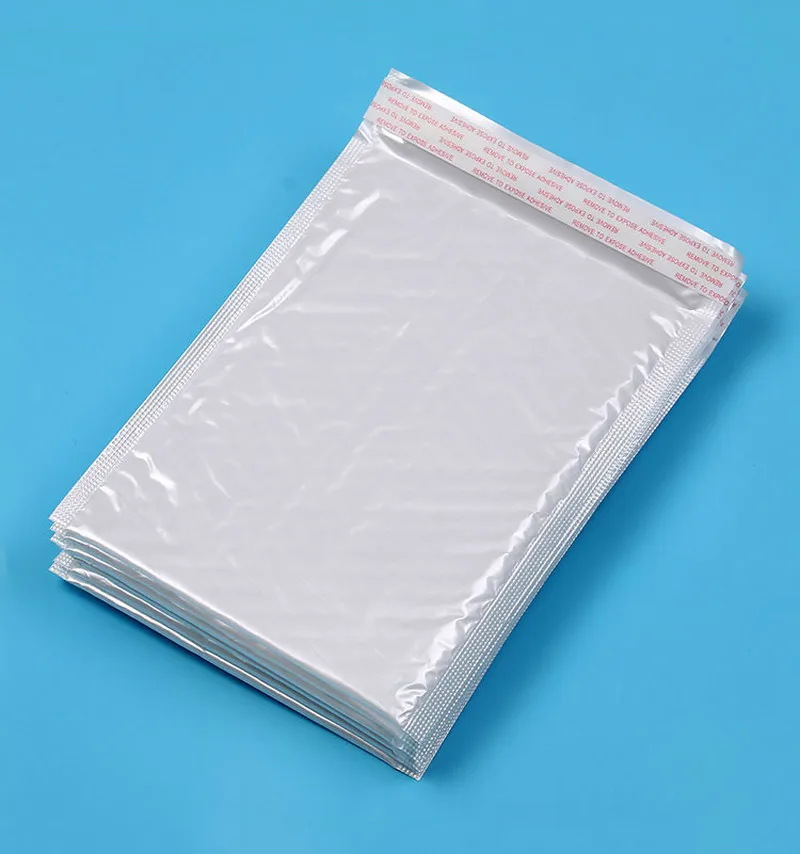 50 sztuk biała piana torebka kopertówka różne specyfikacje Mailers wyściełana wysyłka koperta z bańką torebka wysyłkowa gorąca sprzedaż 11*13cm