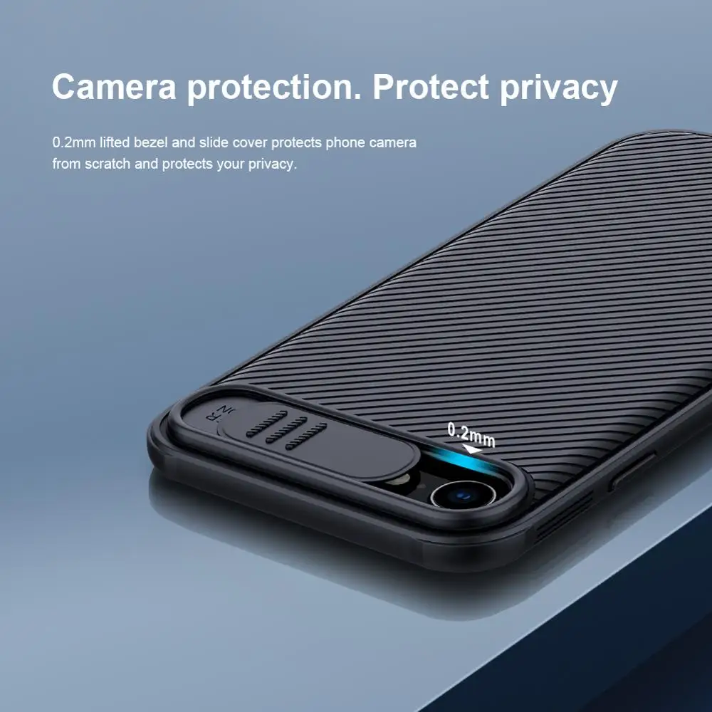 For iPhone 8/7/SE2/2020 New SE Camera Protection Case NILLKIN CamShield Case anti-skidding dust-proof Anti-Fingerprints