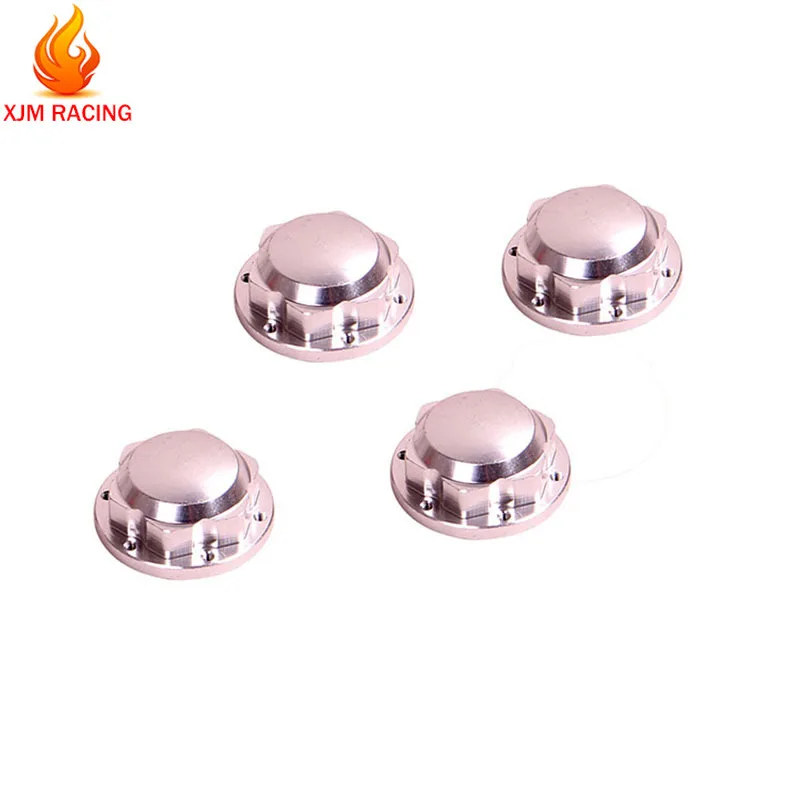 CNC Alloy Wheel Fixing Nuts for 1/5 Hpi Rofun Baha Rovan Km Baja 5b 5t 5sc Rc Car Racing Toys Parts