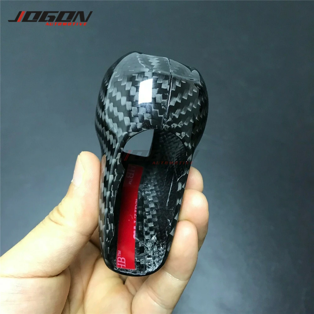 Carbon Fiber Interior Gear Shift Collars For Porsche Panamera Macan 911 Carrera 718 Boxster Cayman 10-2020 Gear Head Knob Panel