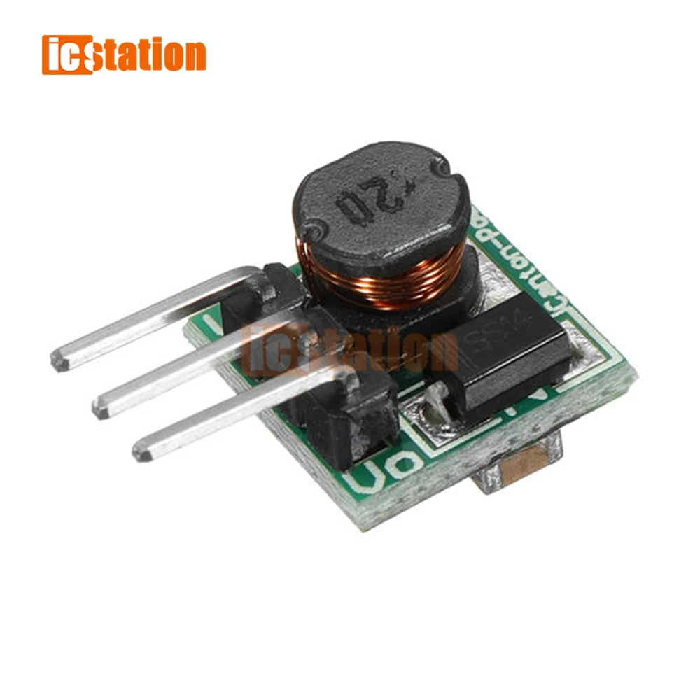 ใหม่0.9-5V ถึง5V DC-DC Step-Up โมดูลแรงดันไฟฟ้า Boost Converter Board 1.5V 1.8V 2.5V 3V 3.3V 3.7V 4.2V ถึง5V
