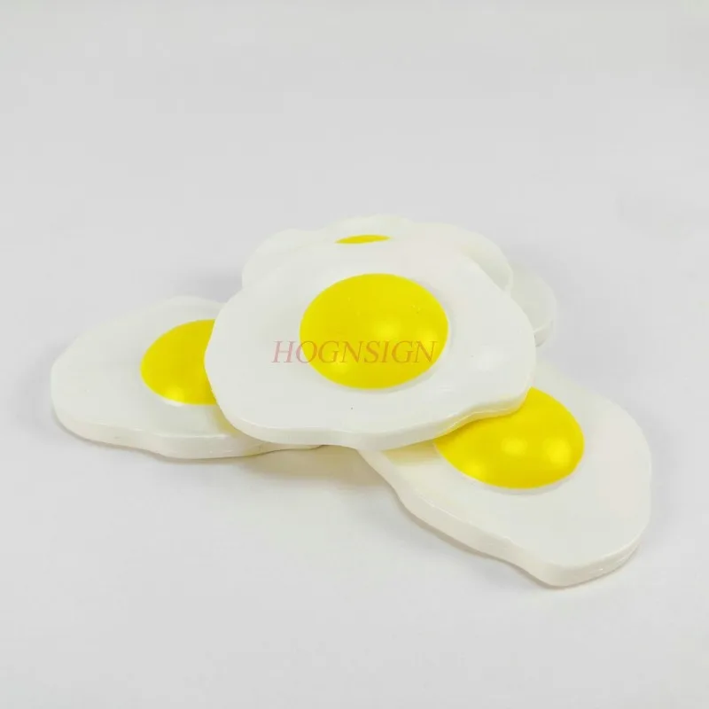 Kindergarten Children Play House Simulation Toys Baby Girl Sun Poached Omelette Model Girls Plastic Food Finished Goods 2021