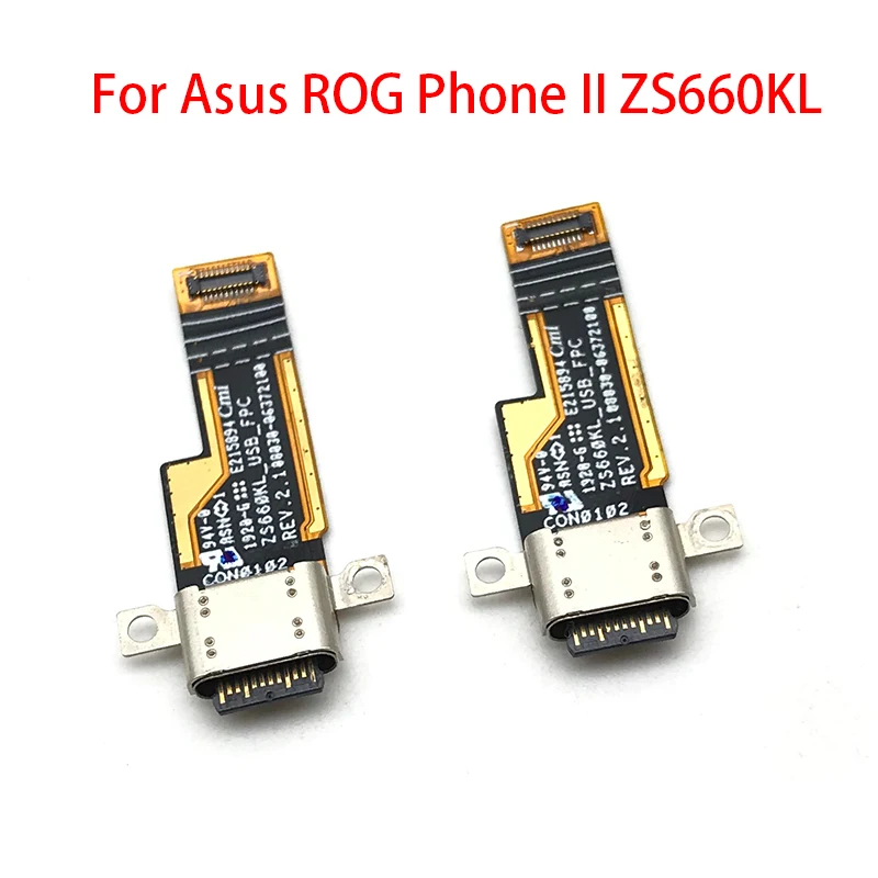 

ROG Phone 2 Dock Charge Charging Connector Board For Asus ROG Phone II ZS660KL USB Charger Port Flex Ribbon Cable Replacement