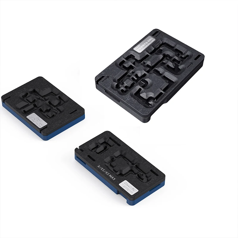 

Qianli 3in1 Motherboard Middle Layer Fixture Board 3D BGA Reballing Stencil Plant Tin for iPhone X XS 11 12 13 Pro Max Templat