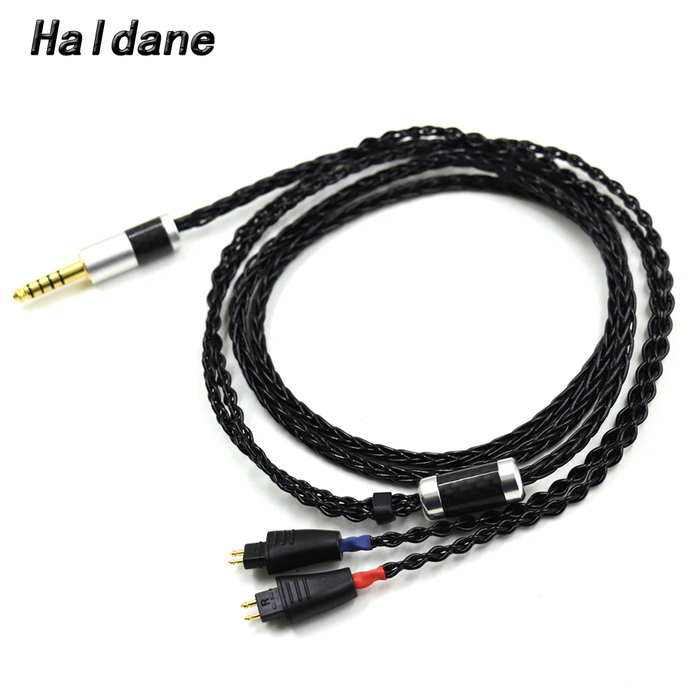 Haldane BlackJelly Taiwan 7N Litz OCC Headphone Replace Upgrade Cable for FOSTEX TH900 MKII MK2 TH909 TR-X00 TH600 TH610 Headset