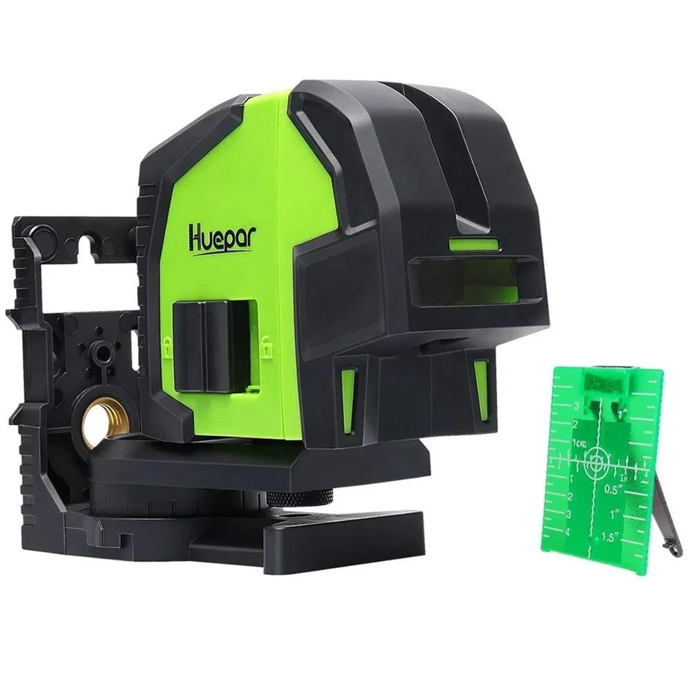 Huepar-mini Nível Laser Feixe Verde Classe ii Auto Nivelamento Pontos 8300g