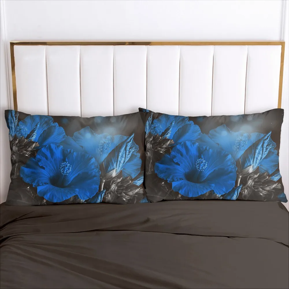 

3D Pillowcase Pillow Case Custom 50x70 50x75 70x70cm Bedding For Wedding Flowers Decorative Pillow Cover Home Textile Drop Ship