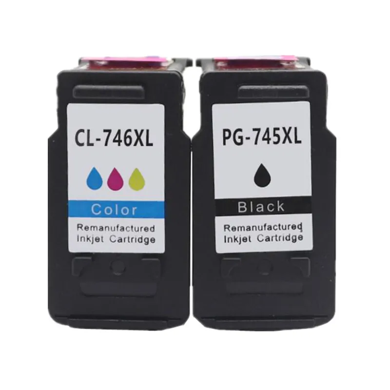 745XL 746XL PG745 CL746 for canon ink cartridge PG 745 CL 746 XL for Pixma MG2470 MG2570 MG2970 IP2870 IP2872 Printer