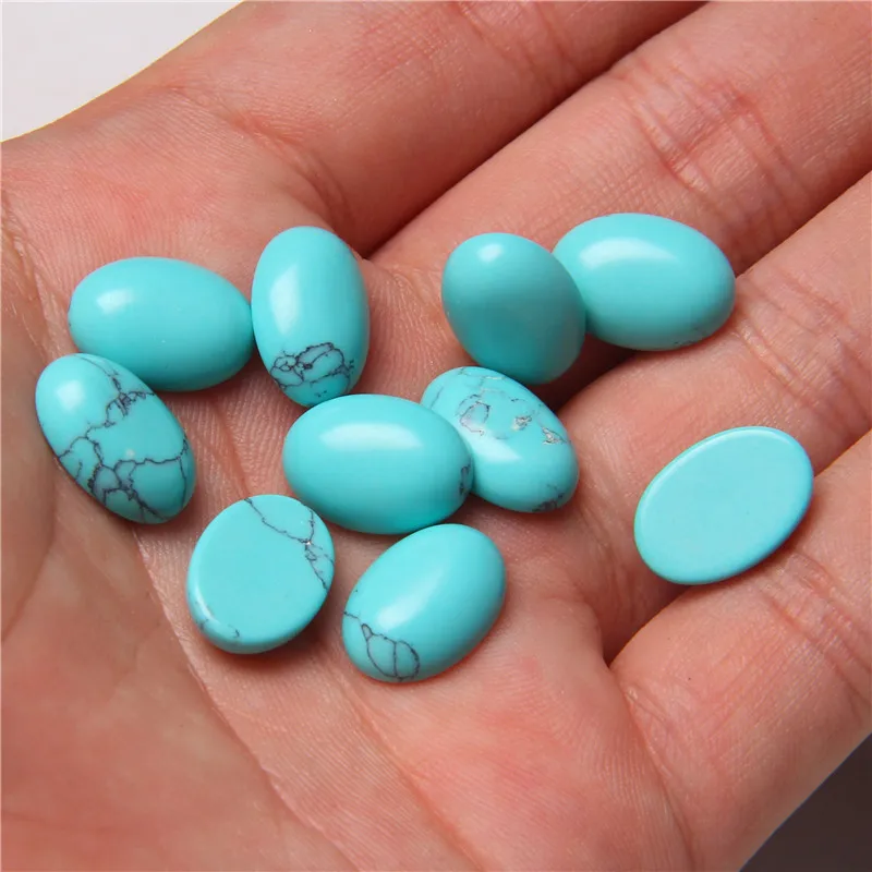 10pcs/lot Natural Stone Cabochon 8-25MM Tiger Eye Agat Oval Cameo Fit DIY Ring Earring Bracelet Necklace Making Jewelry Finding