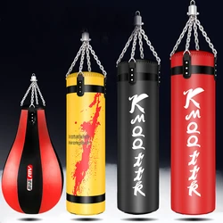 50-Pound Punching Bag Set Boxing Training MMA Heavy Bags with Chain Ceiling Hooker Outdoor Indoor Sports Equipment