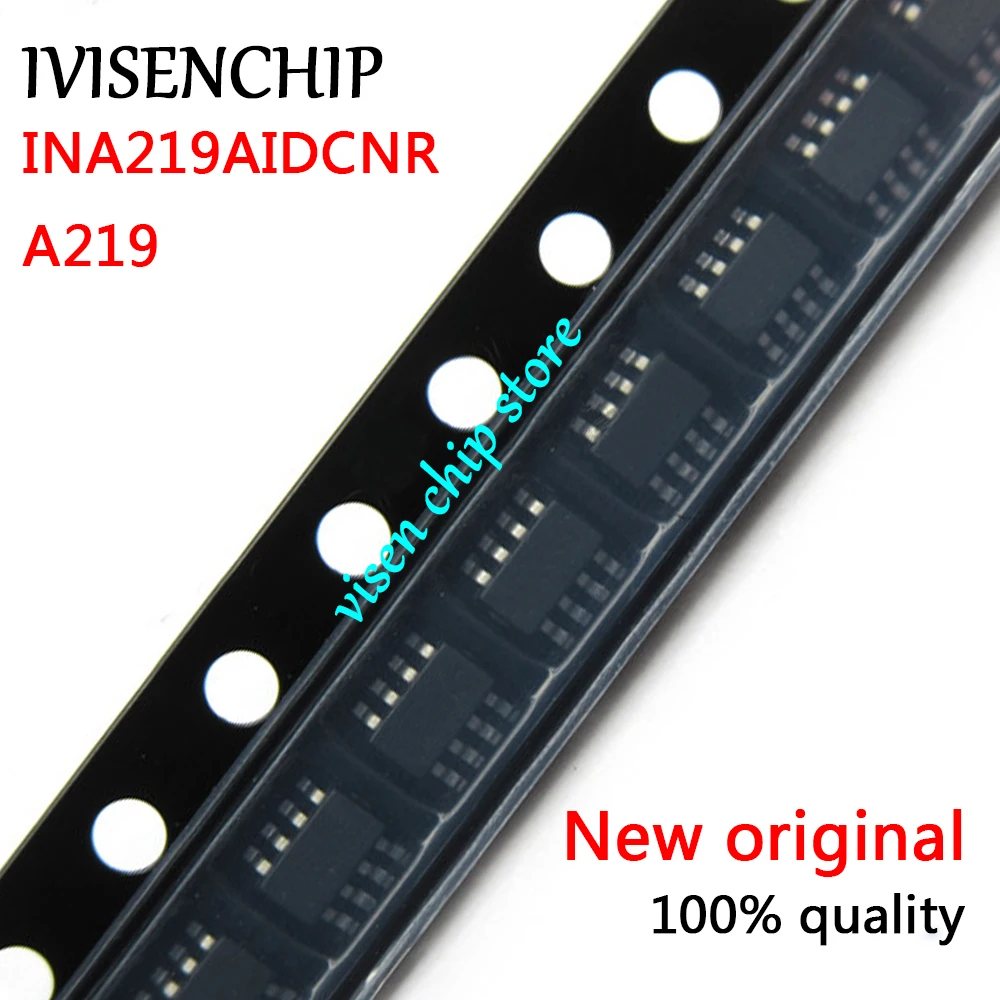 5pieces INA219AIDCNT INA219AIDCNR INA219A INA219 SOT23-8 chipset