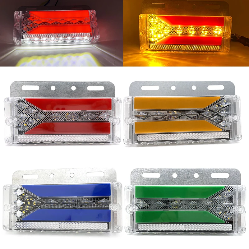 

2 шт., водонепроницаемый Ультраяркий габаритный фонарь 24 В